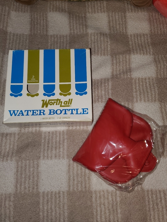 Worthall Other - NIB Vintage Worthall Classic Red Hot Water Bottle Sealed Collectible